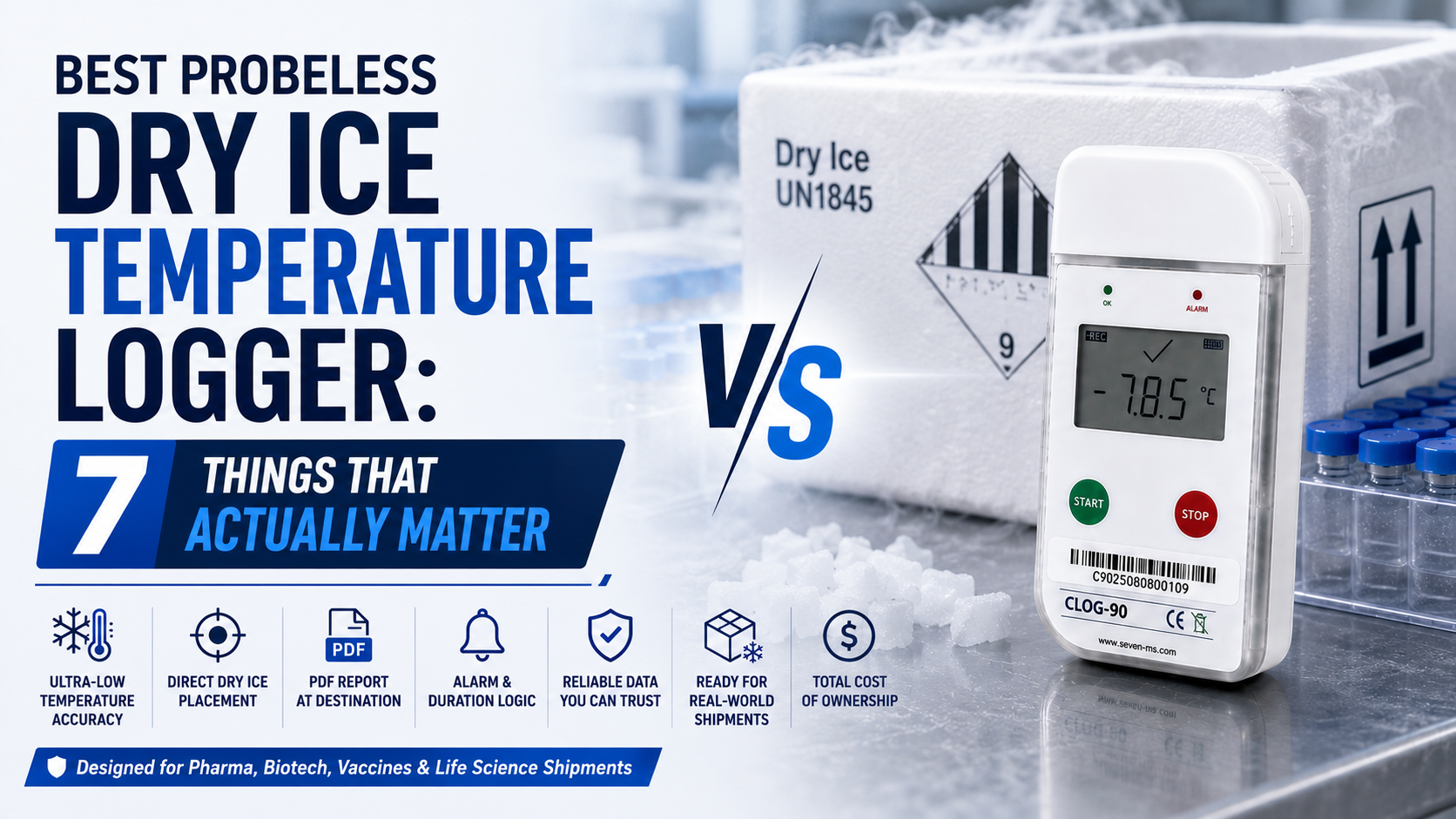 Best Probeless Dry Ice Temperature Logger: 7 Things That Actually Matter